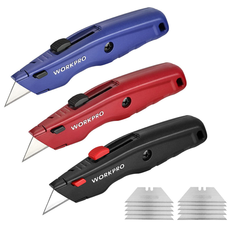 workpro heavy duty retractable utility knife