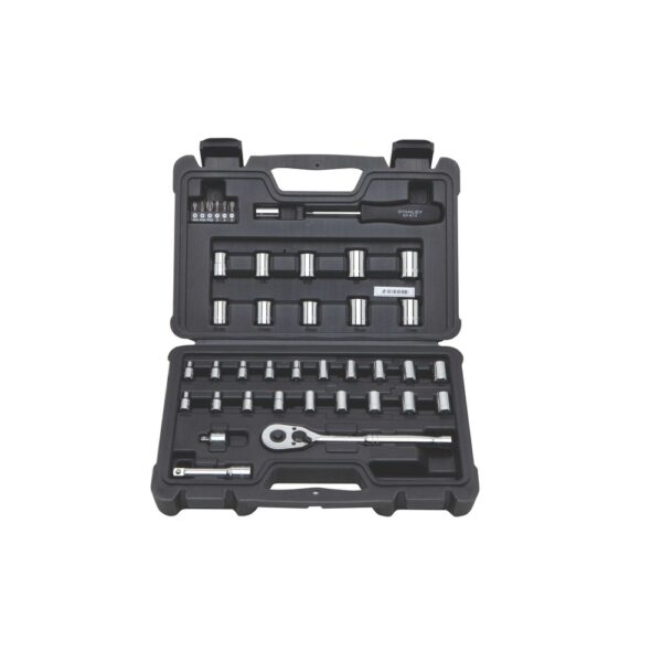 stanley stmt71648 40 piece socket set stanley stmt71648 40 piece socket set