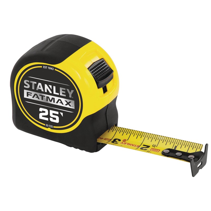 stanley fatmax 25 ft classic tape measure stanley fatmax 25 ft classic tape measure