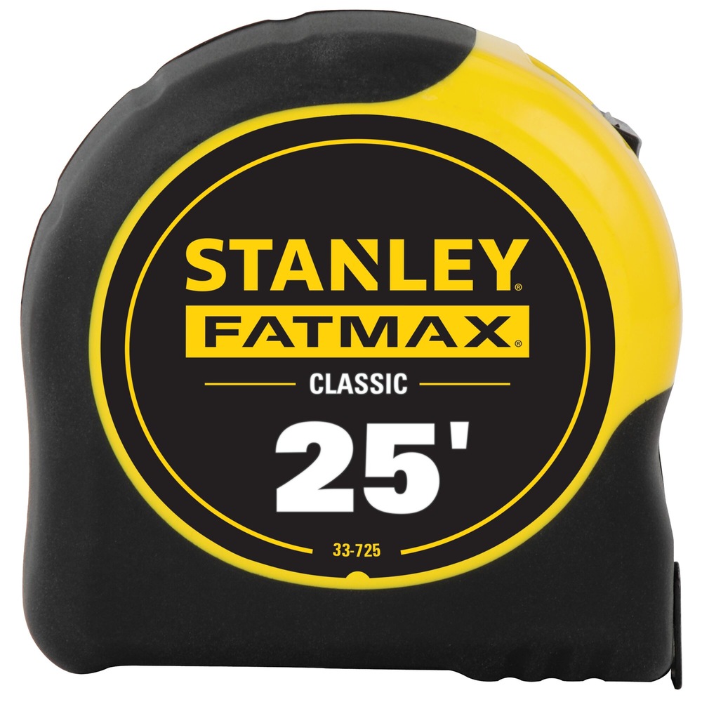 stanley fatmax 25 ft classic tape measure stanley fatmax 25 ft classic tape measure