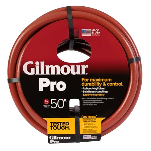 gilmour pro commercial 3/4 in x 50 ft heavy duty water hose gilmour pro commercial 3/4 in x 50 ft heavy duty water hose