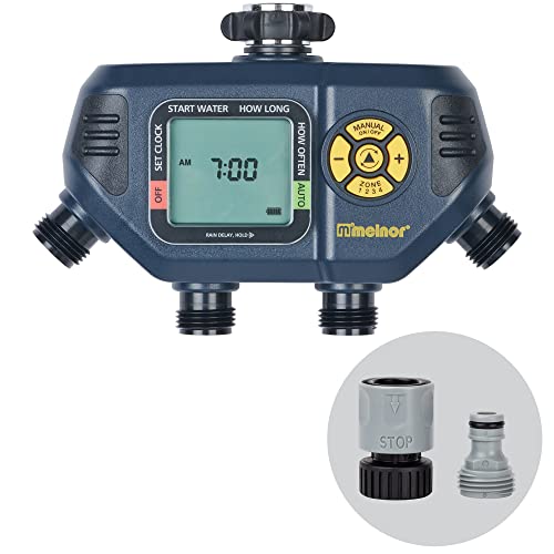 melnor 65140amz 4 zone digital water timer melnor 65140amz 4 zone digital water timer